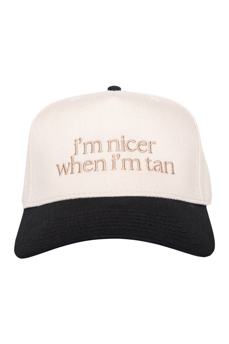 I'm Nicer When I'm Tan