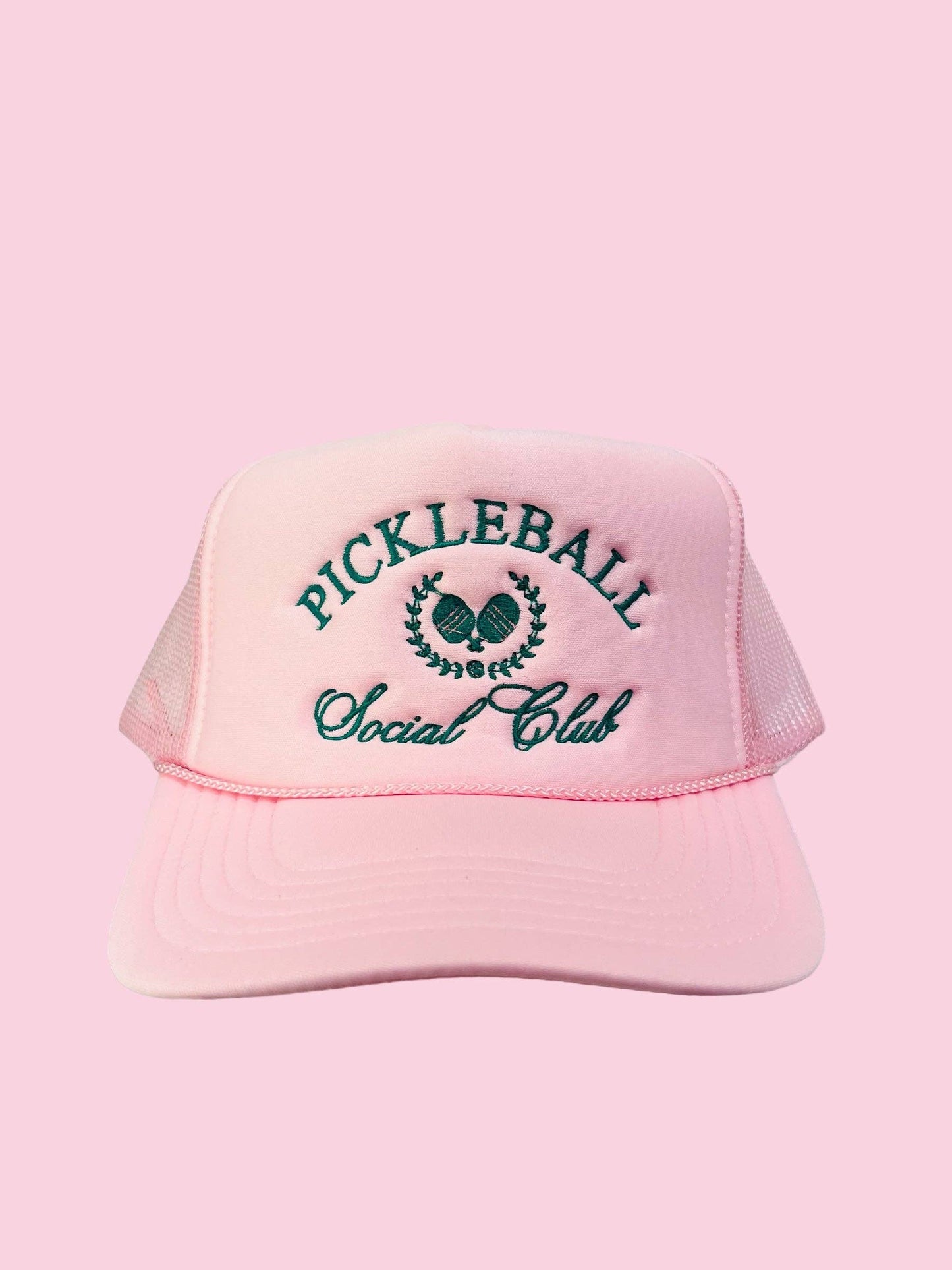 Pink Pickleball Trucker Hat