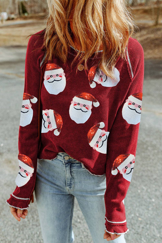 Santa Sparkle Long Sleeve