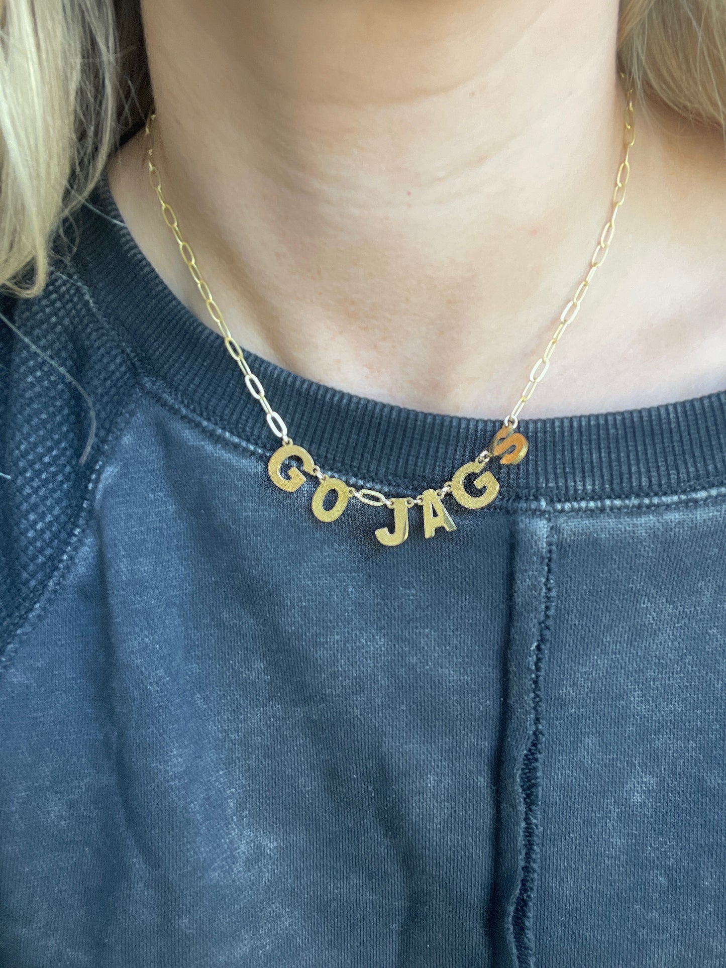 Go Jags Game Day Necklace