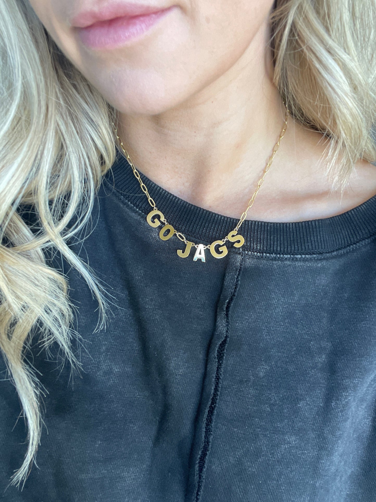 Go Jags Game Day Necklace