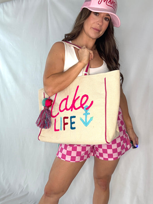 Lake Life Tote Bag
