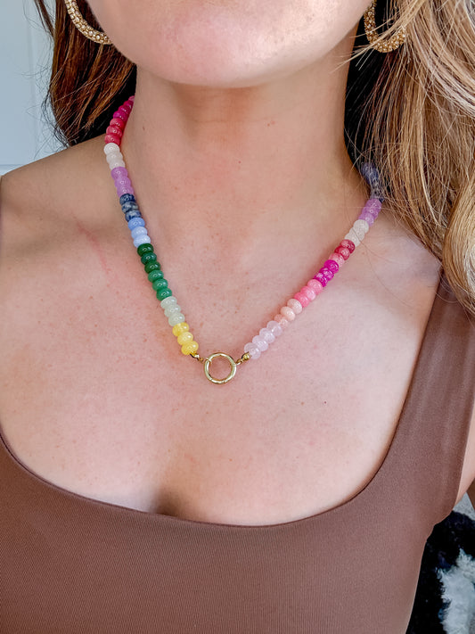 Brooke Gemstone Necklace