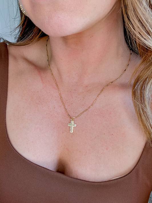 Faith & Shine Pendant Necklace 