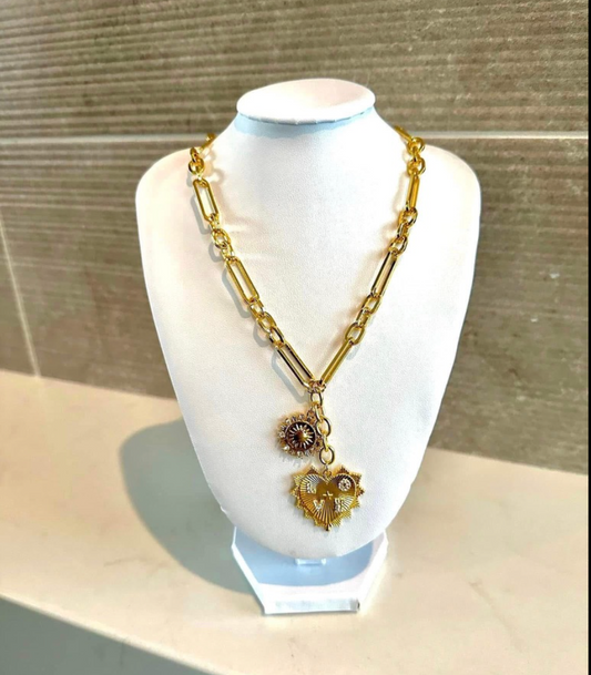 Golden Hour Charm Necklace