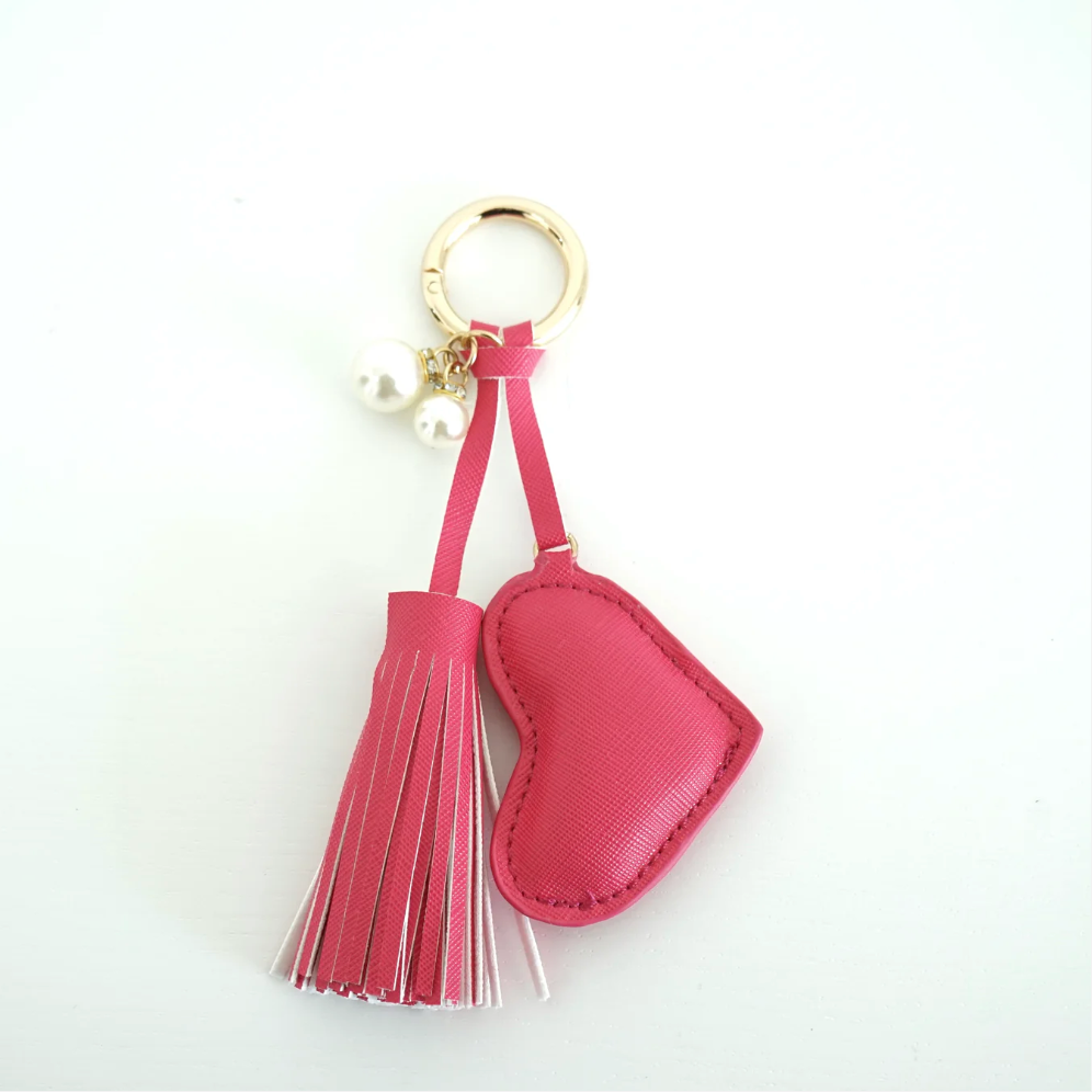 Dusti Rose Heart Keychain