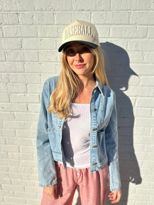 BASEBALL Vintage Trucker Hat