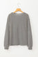Stripe Round Neck Long Sleeve Top